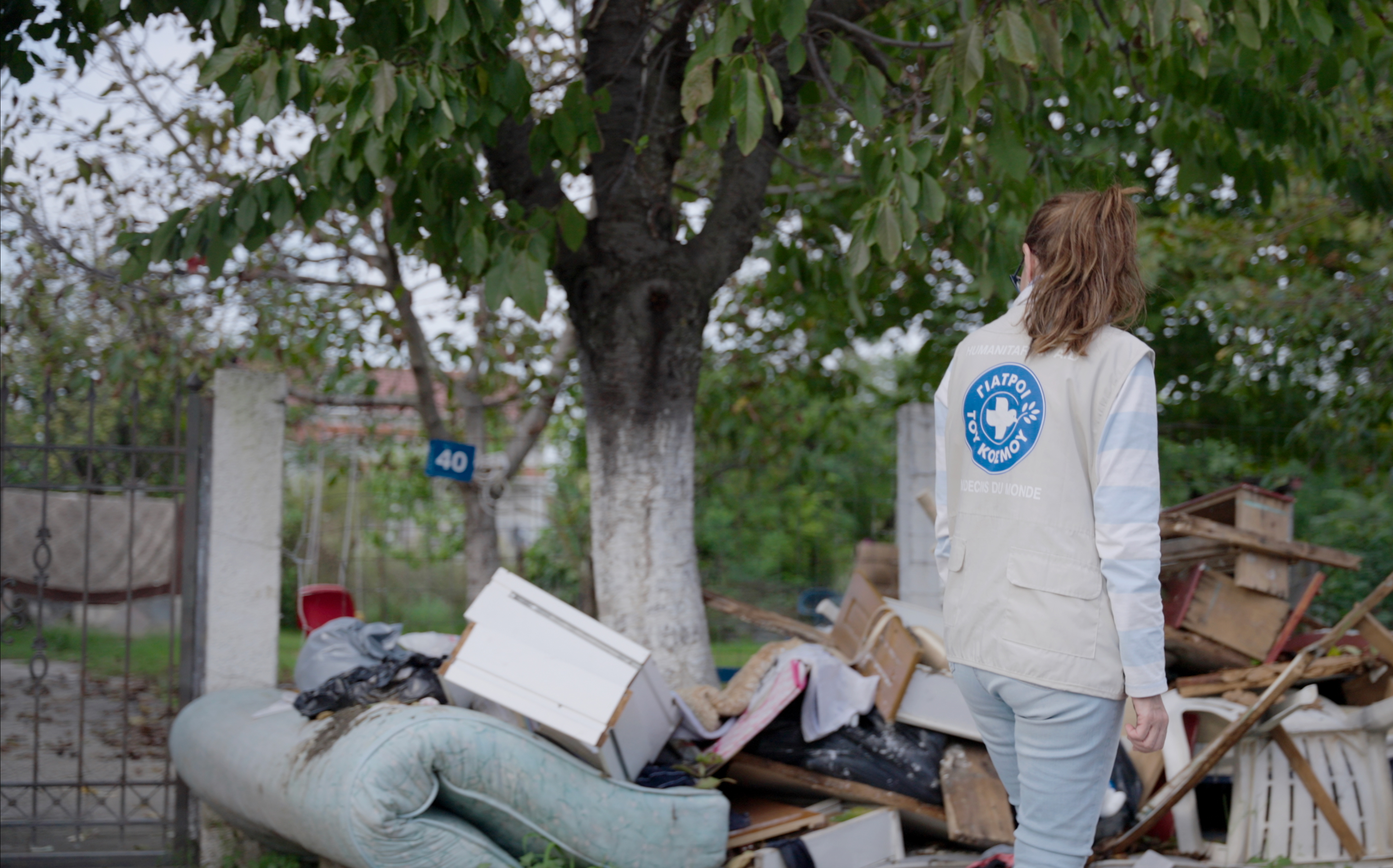 Γιατροί του Κόσμου Ελλάδας-On the side of the flood victims