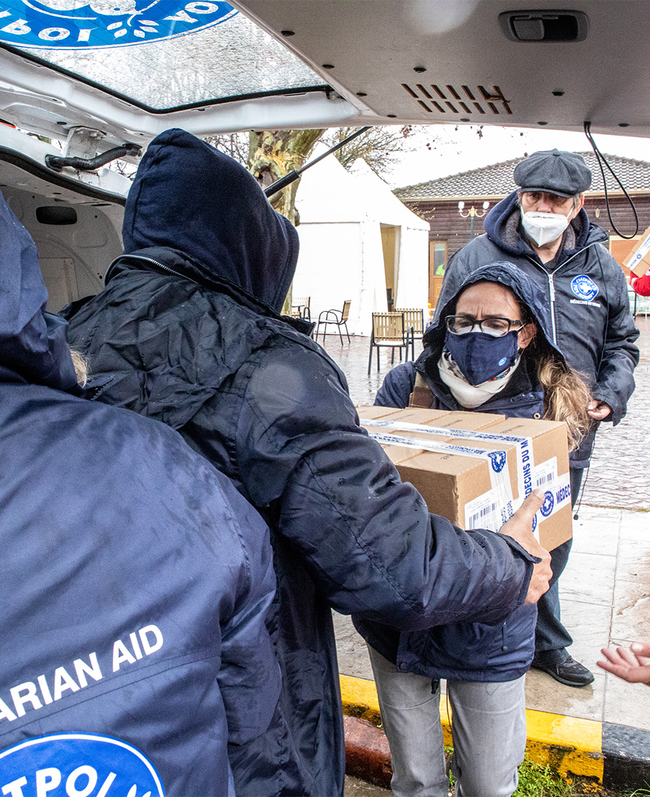 Γιατροί του Κόσμου Ελλάδας-MdM-Greece on the side of the flood victims