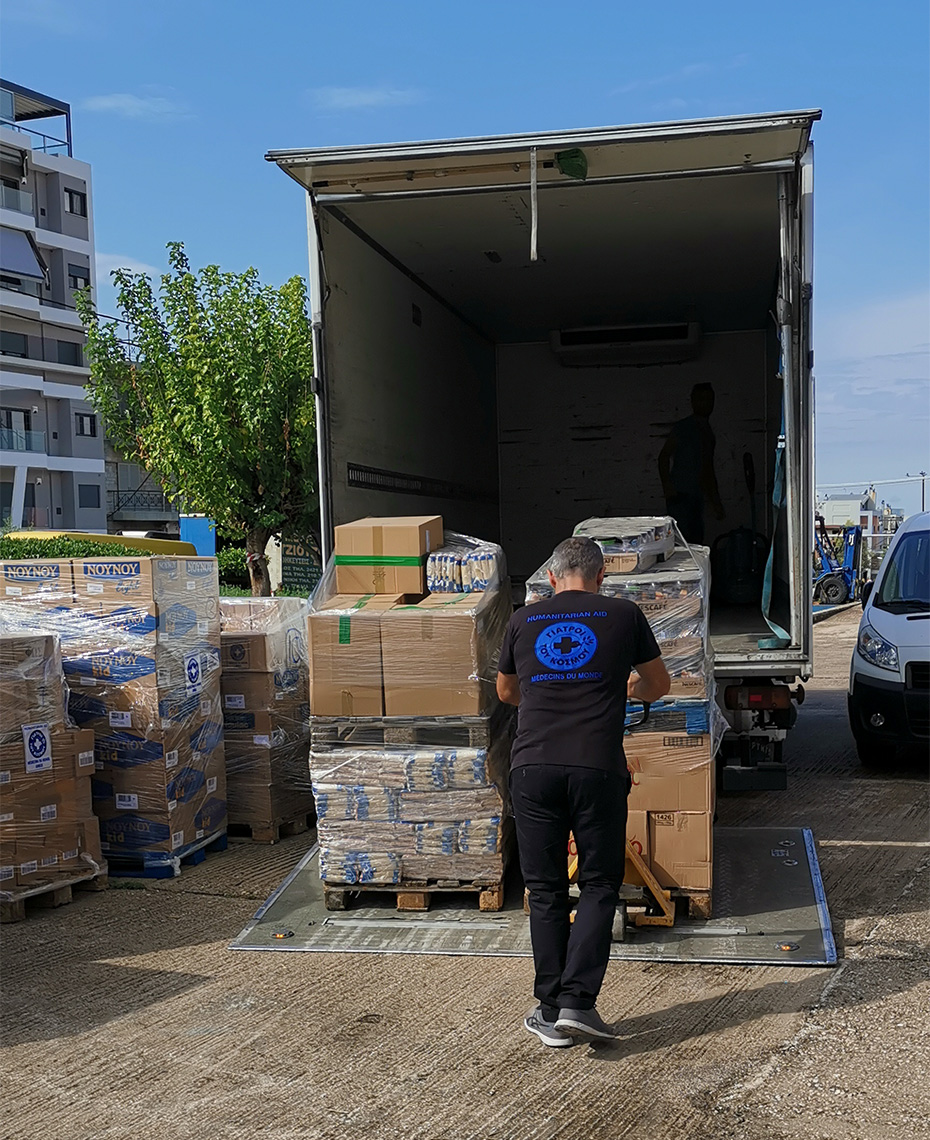 Γιατροί του Κόσμου Ελλάδας-Humanitarian aid to the flood victims in Thessaly